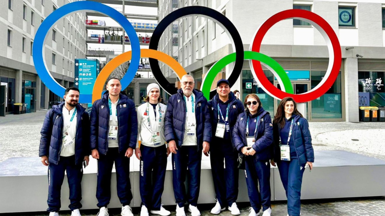 Поддержка азербайджанской команды на Зимней Олимпиаде: встреча со спортсменами в Милане