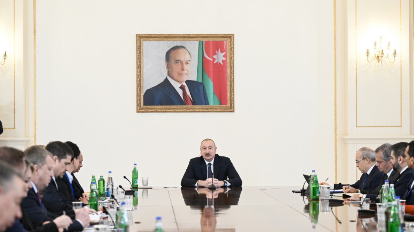 Президент Ильхам Алиев принял делегацию Торговой палаты США