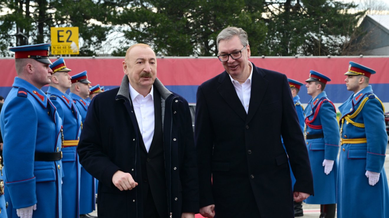 Завершился визит Президента Ильхама Алиева в Сербию