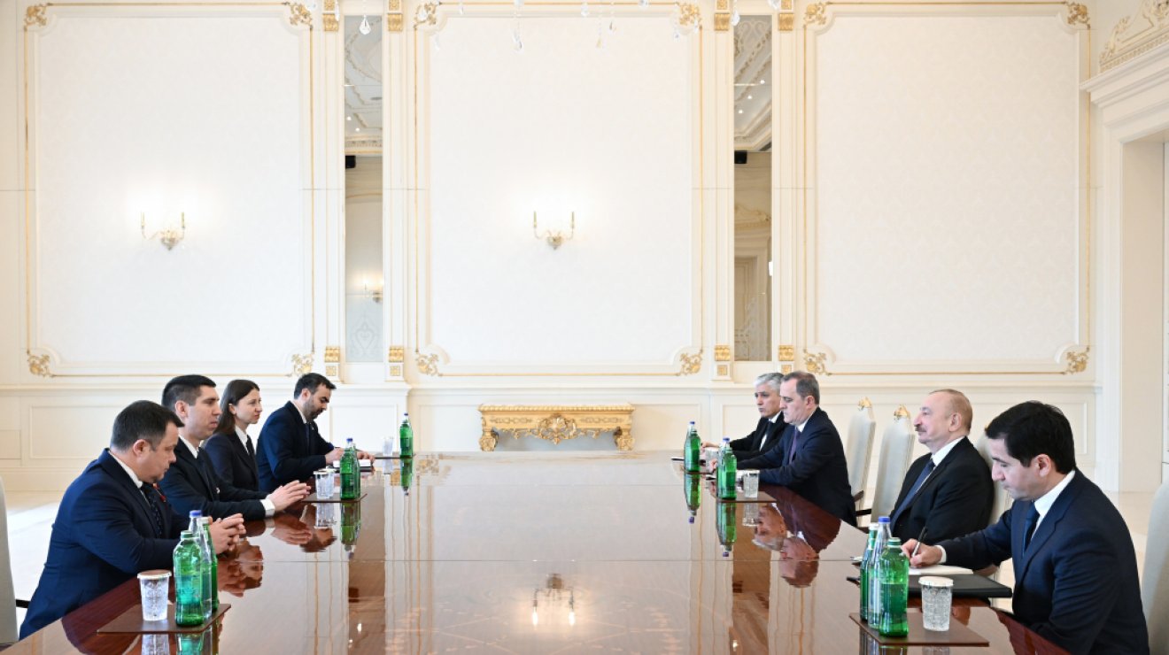 Президент Ильхам Алиев принял заместителя премьер-министра Молдовы