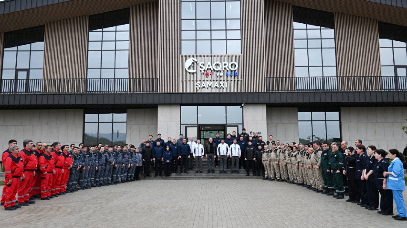 Президент Ильхам Алиев принял участие в открытии животноводческого комплекса &laquo;Ширван Агро&raquo; в Шамахы