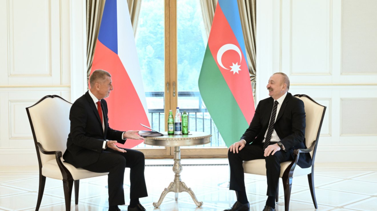 В Габале состоялась встреча Президента Азербайджана Ильхама Алиева с Премьер-министром Чехии в формате &laquo;один на один&raquo;
