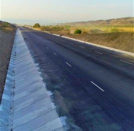 Cтроительство автодороги Худаферин-Губадлы-Лачин продолжается стремительными темпами