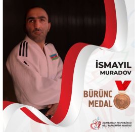 Азербайджанский спортсмен завоевал бронзовую медаль на паралимпийском чемпионате Европы