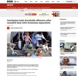 Зарубежные СМИ держат в центре внимания ситуацию, сложившуюся в регионе в результате антитеррористических мероприятий Азербайджана