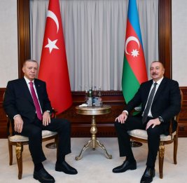 В Нахчыване началась встреча Президента Азербайджана Ильхама Алиева и Президента Турции Реджепа Тайипа Эрдогана один на один  