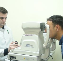 В первый день медицинской акции более 100 жителей Физули прошли офтальмологический осмотр