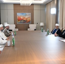 Президент Ильхам Алиев принял делегацию религиозных лидеров государств-членов и наблюдателей ОТГ 