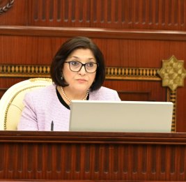 Сахиба Гафарова: На внеочередной сессии Милли Меджлиса принят 31 закон и постановление
