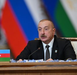 Президент: Взаимодействие по транспортным коридорам «Восток – Запад» и «Север – Юг» является важной областью сотрудничества между Азербайджаном и ШОС