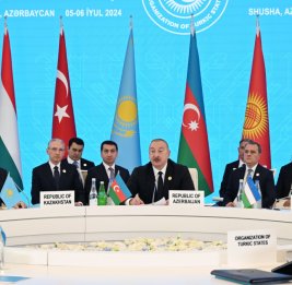 В Шуше состоялся неформальный Саммит Организации Тюркских государств