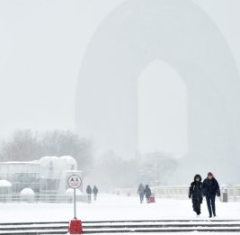 В столице выпадет снег, на некоторых дорогах возможен гололед