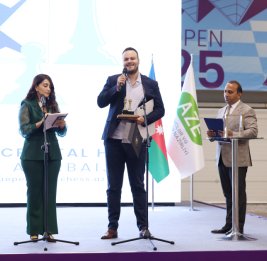 Состоялась церемония закрытия Международного шахматного фестиваля Baku Open-2025