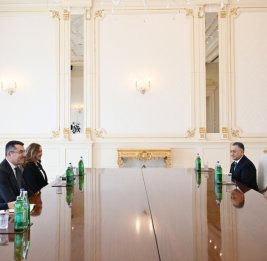 Президент Ильхам Алиев принял генерального секретаря Совета национальной безопасности Турции