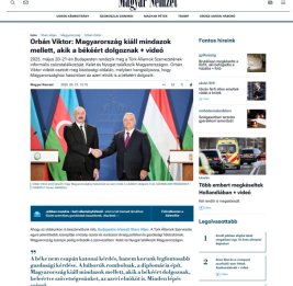 Венгерские СМИ широко освещают визит Президента Ильхама Алиева в эту страну