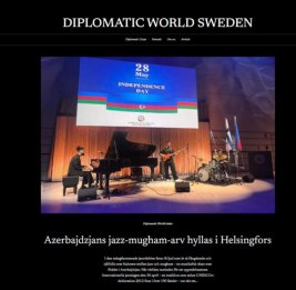 Diplomatic World Sweden опубликовал статью о прошедшем в Хельсинки концерте Этибара Асадлы