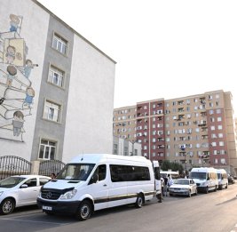 В село Бейлик Лачинского района отправлена очередная группа переселенцев