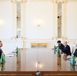 Президент Ильхам Алиев принял вице-президента компании ExxonMobilБУДЕТ ОБНОВЛЕНО