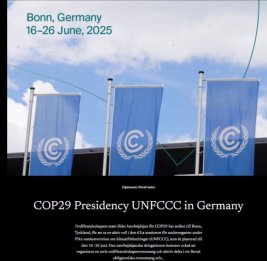 На сайте Diplomatic World Sweden вышла статья о визите азербайджанской делегации COP29 в Бонн
