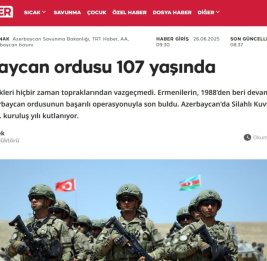 Телеканал TRT Haber: Армия Азербайджана – одна из самых сильных в регионе