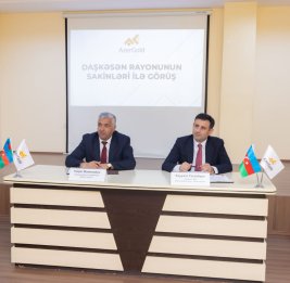 AzerGold усиливает социальное партнёрство с жителями Дашкесана