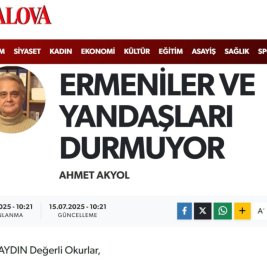 Газета Yalova: Турция должна пересмотреть стратегию противодействия армянской диаспоре