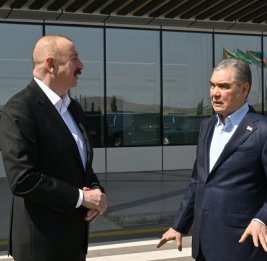 Председатель Халк Маслахаты Туркменистана Гурбангулы Бердымухамедов прибыл в Физулинский район
