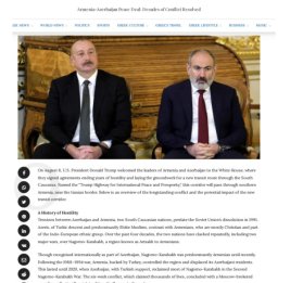 Greek City Times: Продолжавшемуся десятилетиями конфликту между Азербайджаном и Арменией положен конец