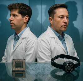 Новый стартап Сэма Альтмана Merge Labs готовится к битве с Neuralink Илона Маска