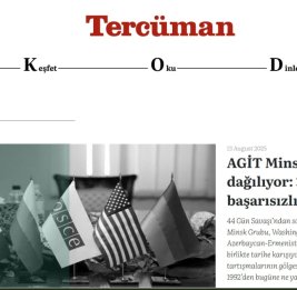 Газета Tercüman: Минская группа ОБСЕ – 33 года неудач