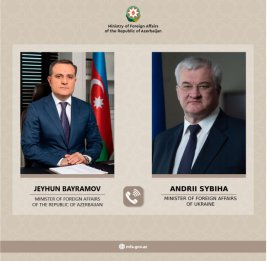 Главы МИД Азербайджана и Украины обсудили актуальные вопросы партнерских отношений