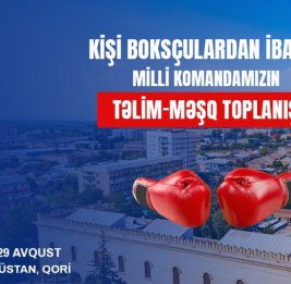 Сборная Азербайджана по боксу проведет последнюю подготовку к чемпионату мира в Гори