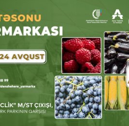 В Баку пройдет очередная ярмарка «Из села – в город»
