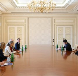 Президент Ильхам Алиев принял специального представителя Европейского Союза по Южному Кавказу