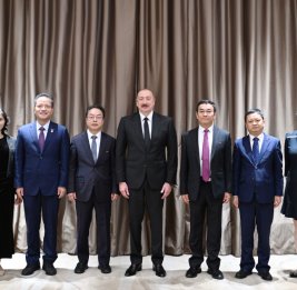 Президент Ильхам Алиев встретился в Тяньцзине с генеральным директором корпорации CETC