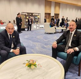Президент Ильхам Алиев встретился с премьер-министром Армении Николом Пашиняном