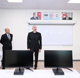 Президент Ильхам Алиев принял участие в открытии здания Клиники Карабахского университета, учебного корпуса факультета медицинских наук и наук о здоровье