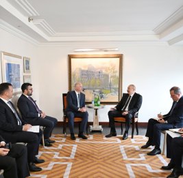 Президент Азербайджана Ильхам Алиев встретился в Нью-Йорке с Премьер-министром Болгарии