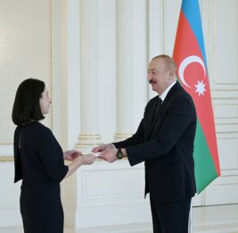 Президент Ильхам Алиев принял верительные грамоты новоназначенного посла Франции в Азербайджане