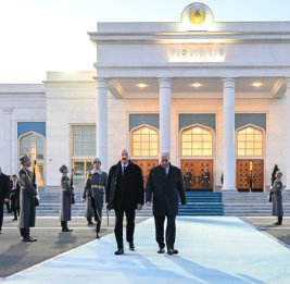 Завершился государственный визит Президента Ильхама Алиева в Казахстан