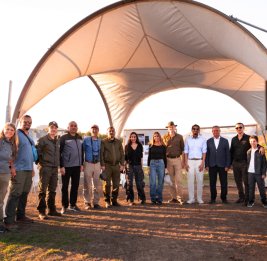 Лейла Алиева и Арзу Алиева приняли участие в церемонии открытия Ахар-Бахарского национального парка в Гахском районе