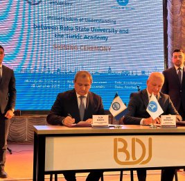 Подписан меморандум между БГУ и Международной тюркской академией