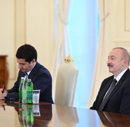 Президент Ильхам Алиев принял председателя Федерального национального совета Объединенных Арабских Эмиратов