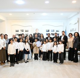 Вице-президент Фонда Гейдара Алиева Лейла Алиева посетила Среднюю специальную музыкальную школу имени Бюльбюля