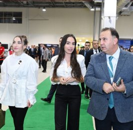 Вице-президент Фонда Гейдара Алиева Лейла Алиева посетила Международный фестиваль STEAM Азербайджан