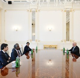 Президент Ильхам Алиев принял главного исполнительного директора компании Global Infrastructure Partners