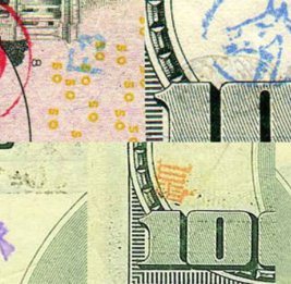 Доллары со штампом