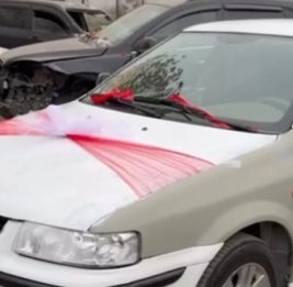 Автохулиганство в свадебном кортеже