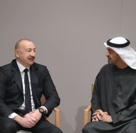 В Абу-Даби состоялась встреча Президента Ильхама Алиева с Президентом Объединенных Арабских Эмиратов - БУДЕТ ОБНОВЛЕНО