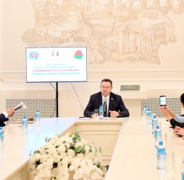 В посольстве Республики Беларусь состоялась встреча посла с представителями азербайджанских СМИ